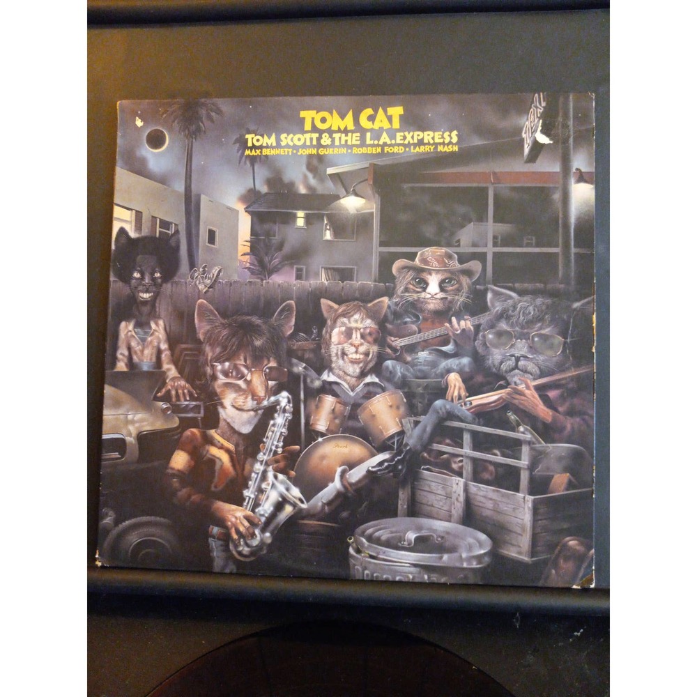 Tom Scott The LA Express -Tom Cat- 1977 Vinyl Record Album